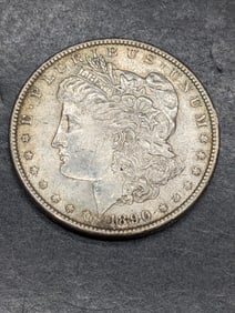 1890 Morgan Silver Dollar
