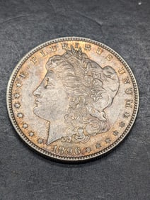 1896 Morgan Silver Dollar - AU/UNC