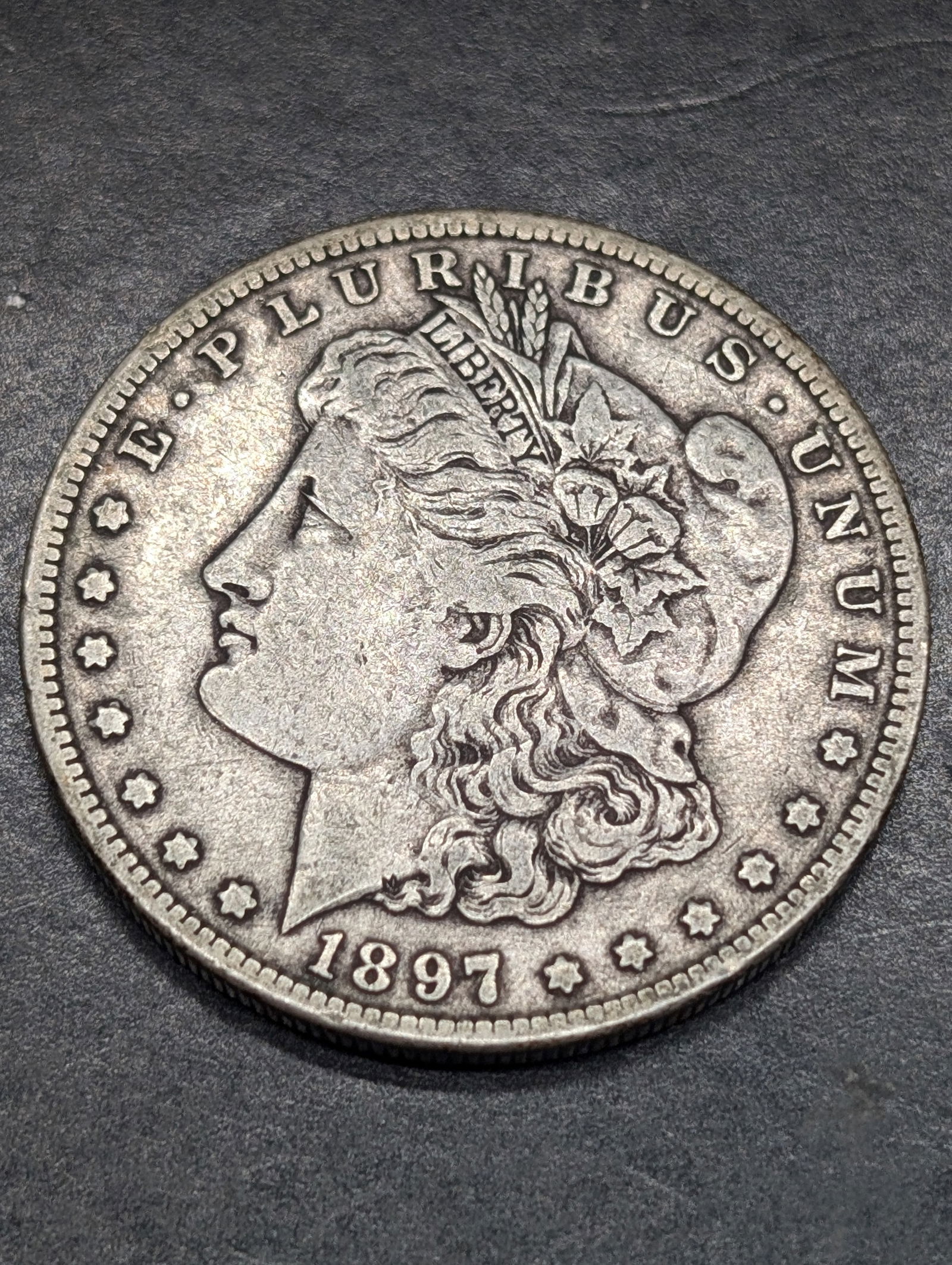 1897 S Morgan Silver Dollar - Better Date (1 of 2)