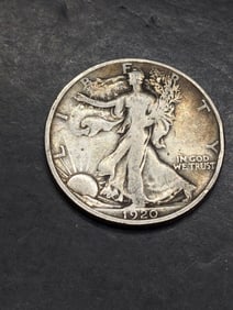 **VG+** 1920-S Walking Liberty Half Dollar