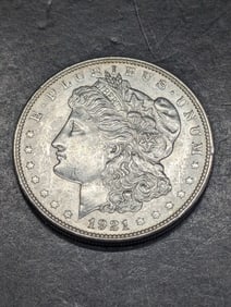 1921 D Morgan Silver Dollar - UNC - Higher Greysheet