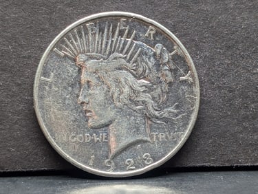 1923 D Peace Dollar