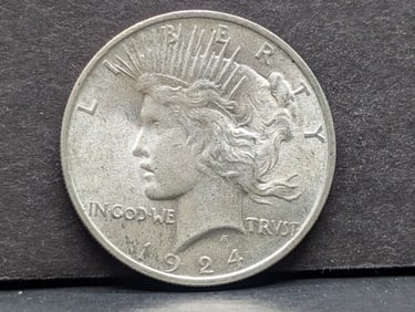 1924 Peace Dollar - Uncirculated
