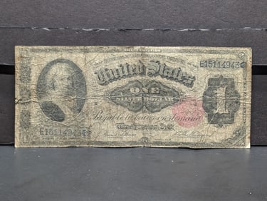 1891 $ Silver Certificate - Martha Washington