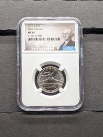 2023-D Maria Tallchief Quarter - NGC MS67