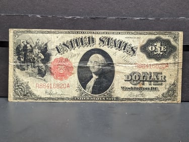 1917 US $1 Large Legal Tender Note