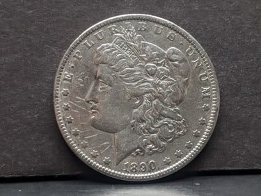 1890-O Morgan Silver Dollar