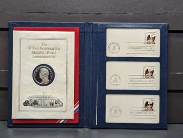 Jimmy Carter Inaugural Day Medallic/Postal Commemorative - .999 Silver