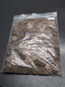 Bag of 1,000 Lincoln Wheat Cents