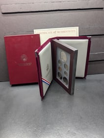 1996-S U.S. Prestige Set w/ Olympic Rowing & Soccer Commem in OGP w/ COA