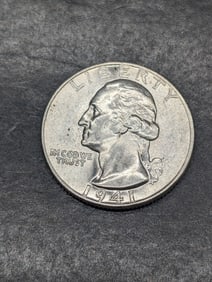 **GEM BU** 1941 Washington Silver Quarter