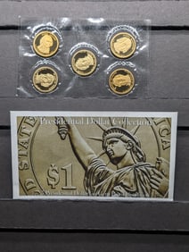 Presidential Dollar Collection in Gem Proof Condition