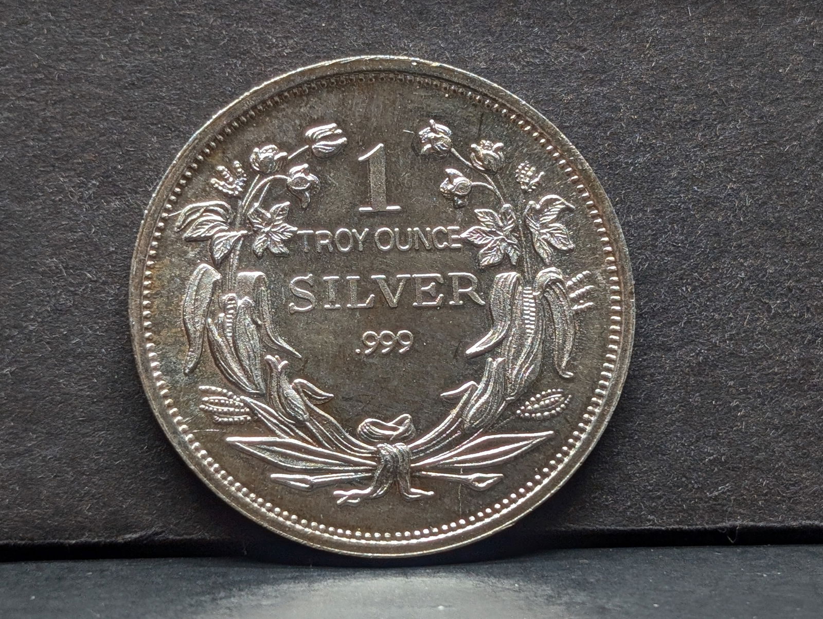 1 Oz. .999 FINE SILVER Seated Liberty Designed Round (1 of 2)