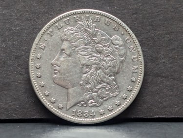**XF** 1884-S Morgan Silver Dollar