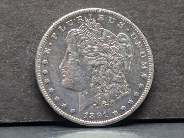 1891-S Morgan Silver Dollar