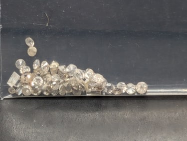 0.66 Ct. Diamond Investment Lot - Nice Mixed Shaped Diamonds!!