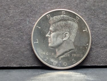2005-S PROOF Kennedy Half Dollar