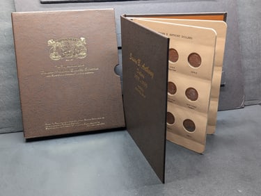 Complete 1979-1999 Susan B. Anthony Dollar Collection in Dansco Album w/ Sleeve - Including Proofs &