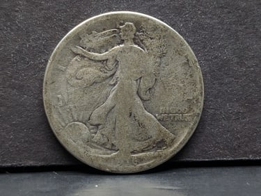 1916 Walking Liberty Half. Key Date.
