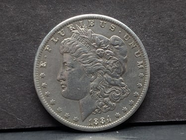 1884-O Morgan Dollar. Nice detail.