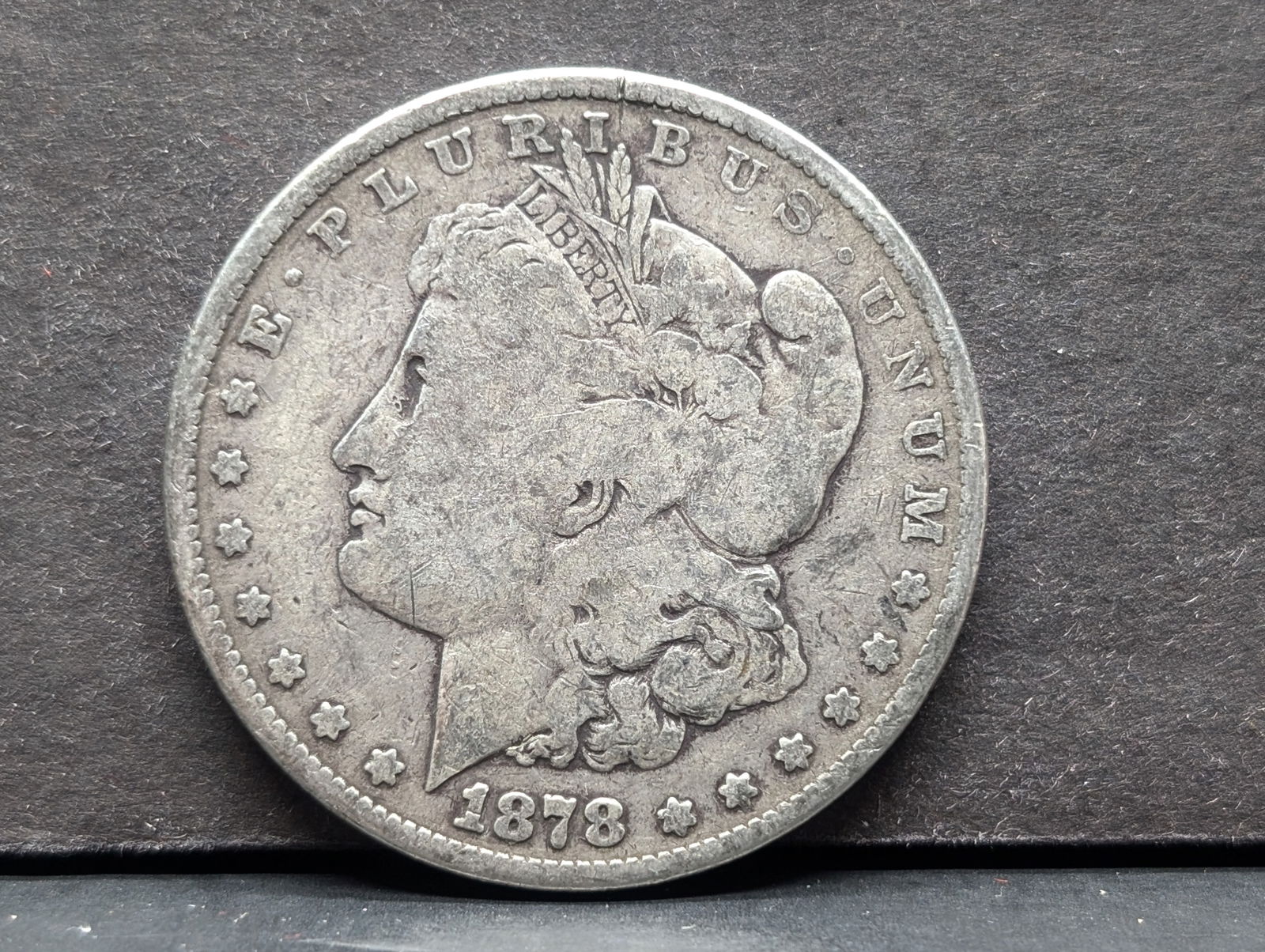 1878 Morgan Silver Dollar 8TF (1 of 2)