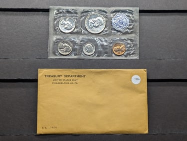 1957 US Proof Set. Original envelope. GEM.