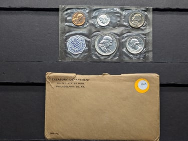 1958 US Proof Set. Original envelope. GEM.