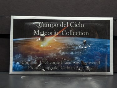 Collection of Meteorites from Campo del Cielo in Argentina - 4 Fragments