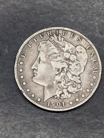 1901-S Morgan Silver Dollar