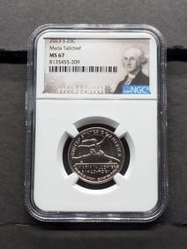 2023-S Maria Tallchief Quarter - NGC MS67