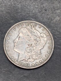 1901-P Morgan Silver Dollar