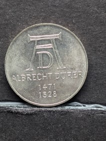 1971-D Germany 5 Silver Marks