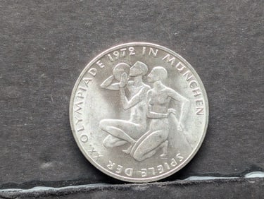 1972-F Germany 10 Silver Deutsche Marks