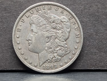 **XF** 1892-O Morgan Silver Dollar