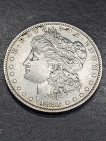 1881-O Morgan Silver Dollar