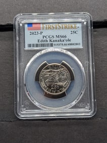 2023-P Edith Kanaka'ole Quarter - PCGS MS66 *First Strike*