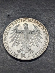 1972-J Germany 10 Silver Deutsche Marks