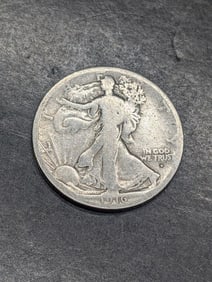 1916-D Walking Liberty Half Dollar Obverse mm