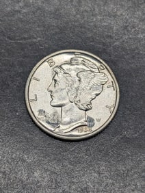 **GEM BU** 1938 Mercury Silver Dime