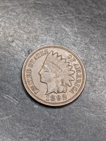 **XF/AU** 1892 Indian Head Cent