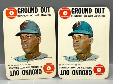(Lot Of 2) 1968 Topps Game #29 Rod Carew (HOF) / Twins