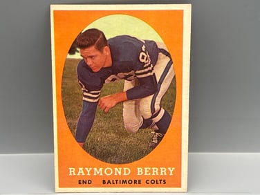1958 Topps Raymond Berry #120 - HOF
