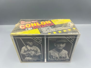 1991 The Sporting News Conlon Collection Baseball Sealed Set