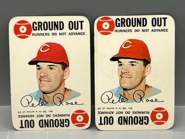 (Lot Of 2) 1968 Topps Game #30 Pete Rose (HOF) / Reds