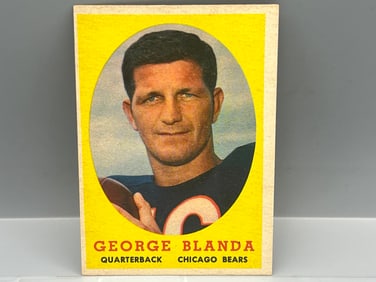 1958 Topps George Blanda #129 - HOF