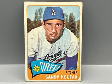 1965 Topps Sandy Koufax #300
