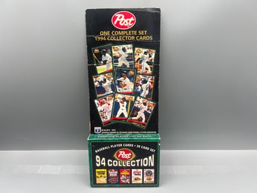1994 Post Collection Baseball Complete Sealed Set