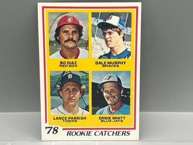 1978 Topps Lance Parrish RC #708 - Dale Murphy 2nd Year