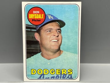 1969 Topps Don Drysdale #400