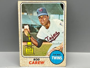 1968 Topps Rod Carew 2nd Year #80